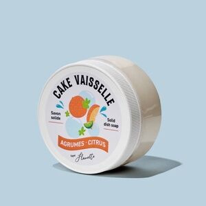 (3/30$) Flonette Cake Vaisselle Solid Dish Soap Agrumes